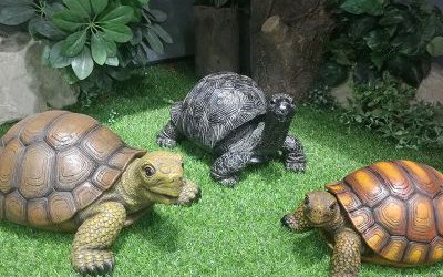 戶外園林創(chuàng)意玻璃鋼仿真烏龜雕塑