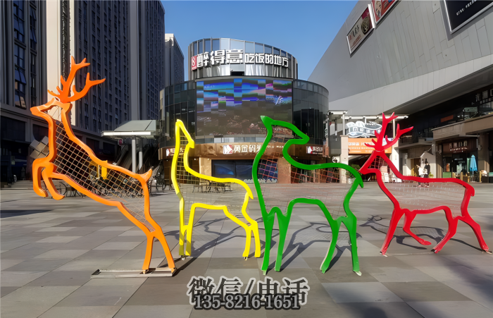 不銹鋼動(dòng)物雕塑